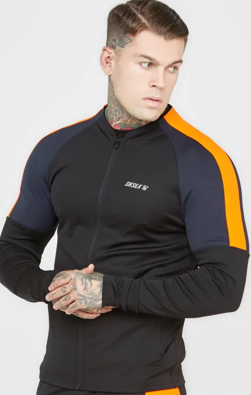 Black Sports Training Jacket sold by Siksilk