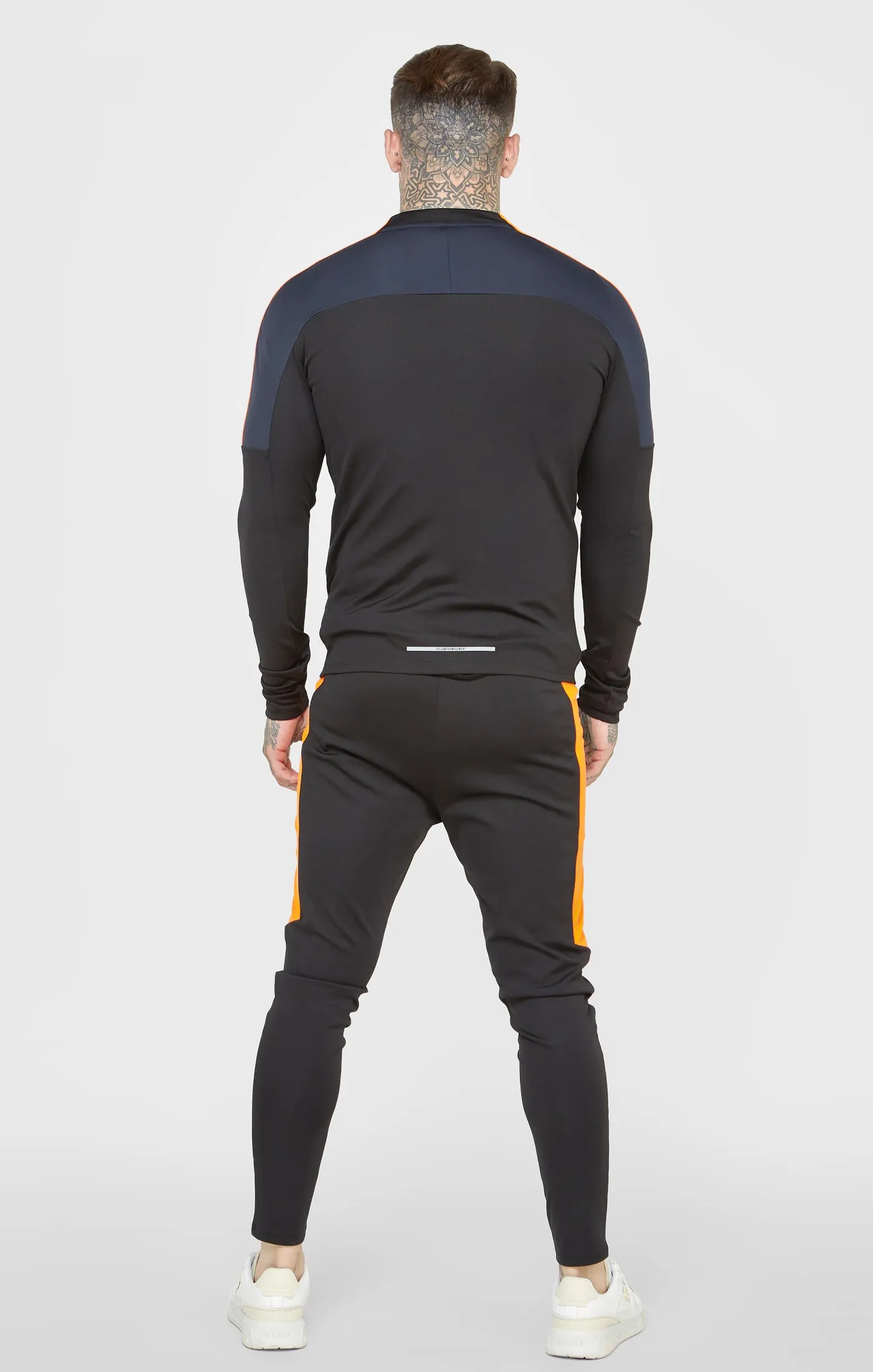 Black Sports Training Jacket sold by Siksilk product image thumbnail 5
