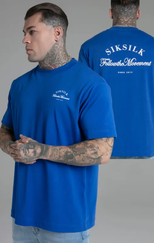 Blue Graphic T-Shirt sold by Siksilk