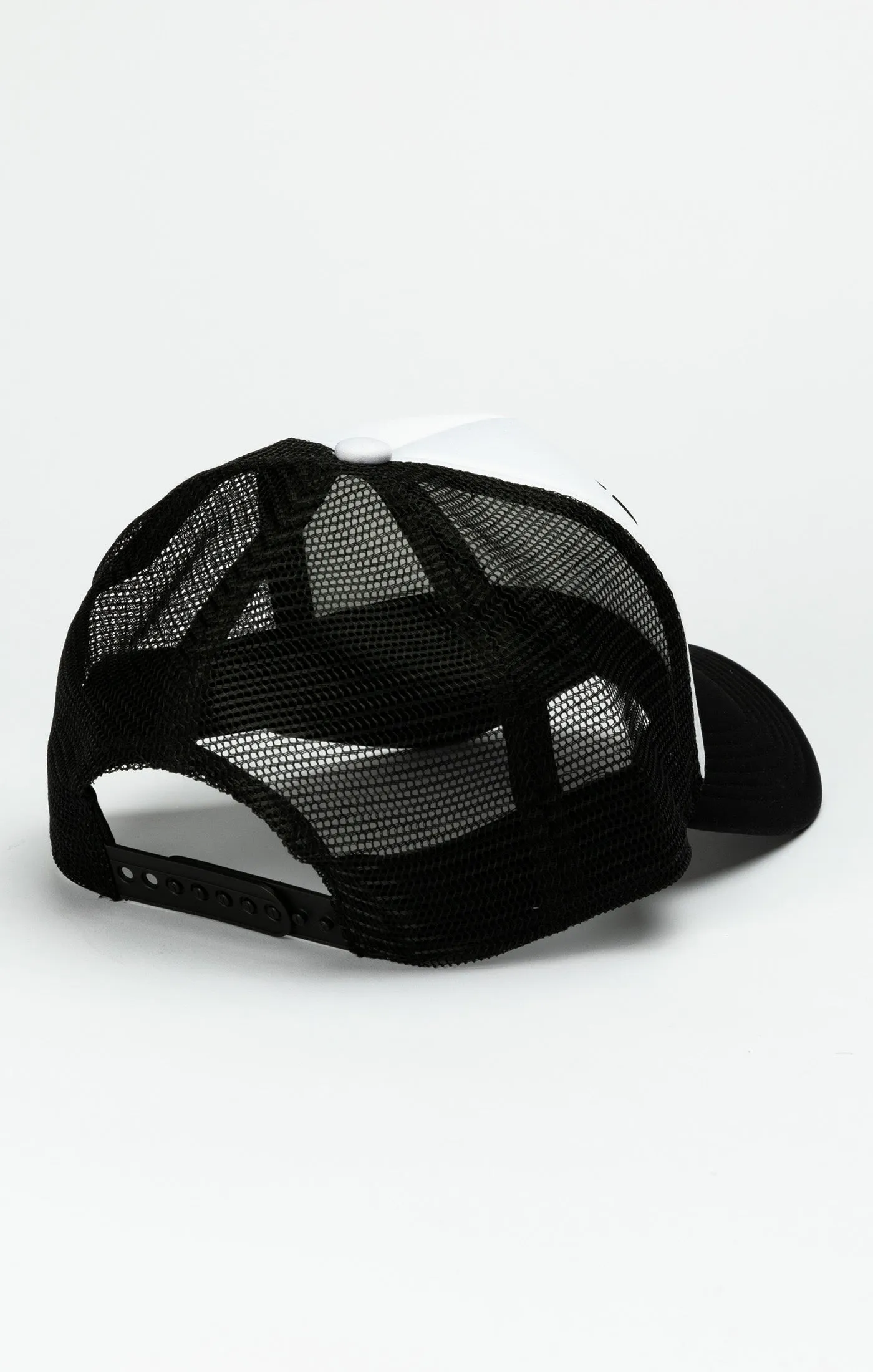 Black 89 Foam Mesh Trucker Cap sold by Siksilk product image thumbnail 3