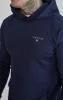 Navy Essentials Poly Hoodie sold by Siksilk
