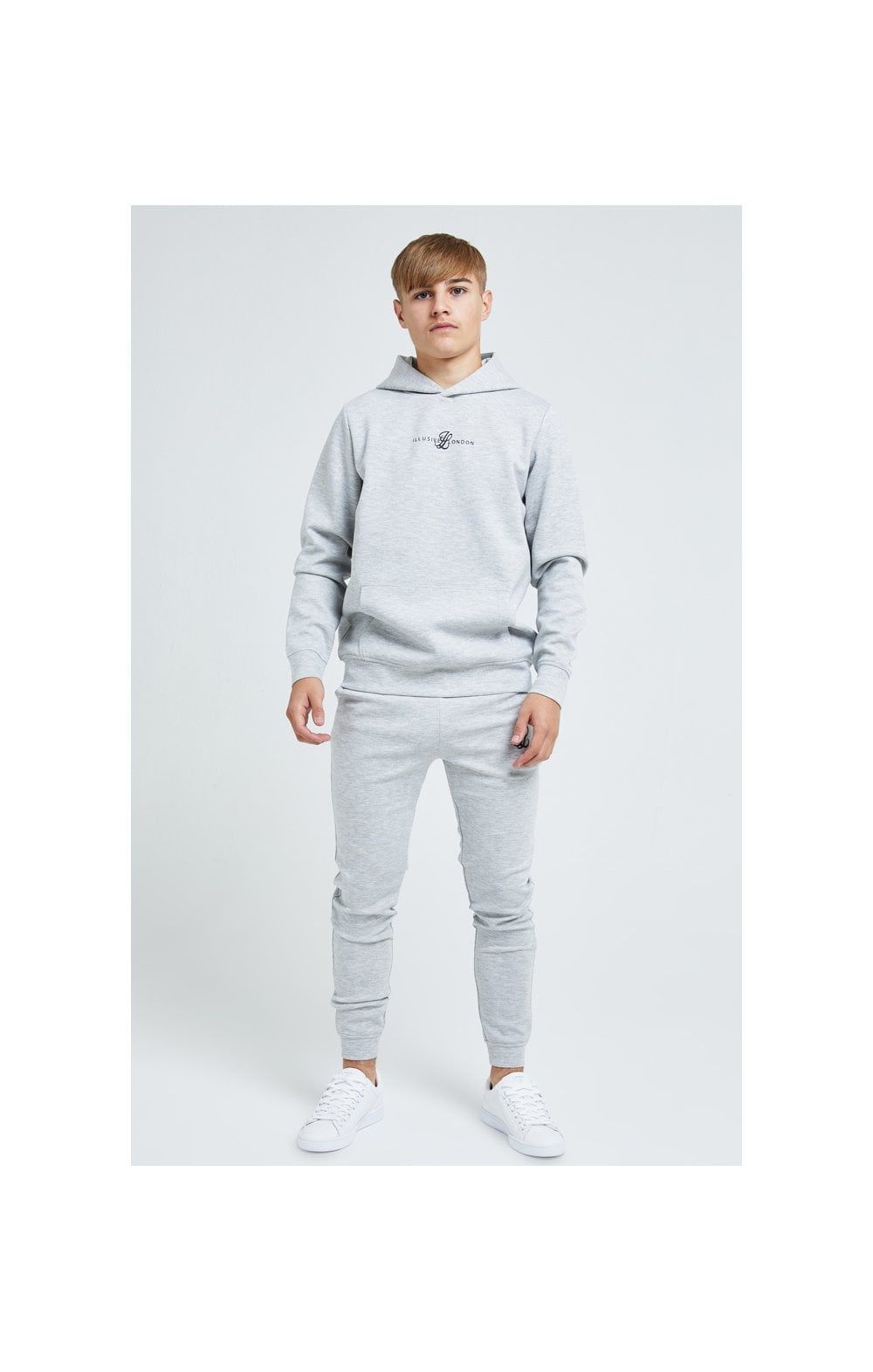 Illusive London Dual Overhead Hoodie - Grey sold by Siksilk product image thumbnail 5
