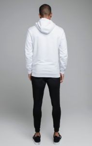 White Division Overhead Hoodie sold by Siksilk