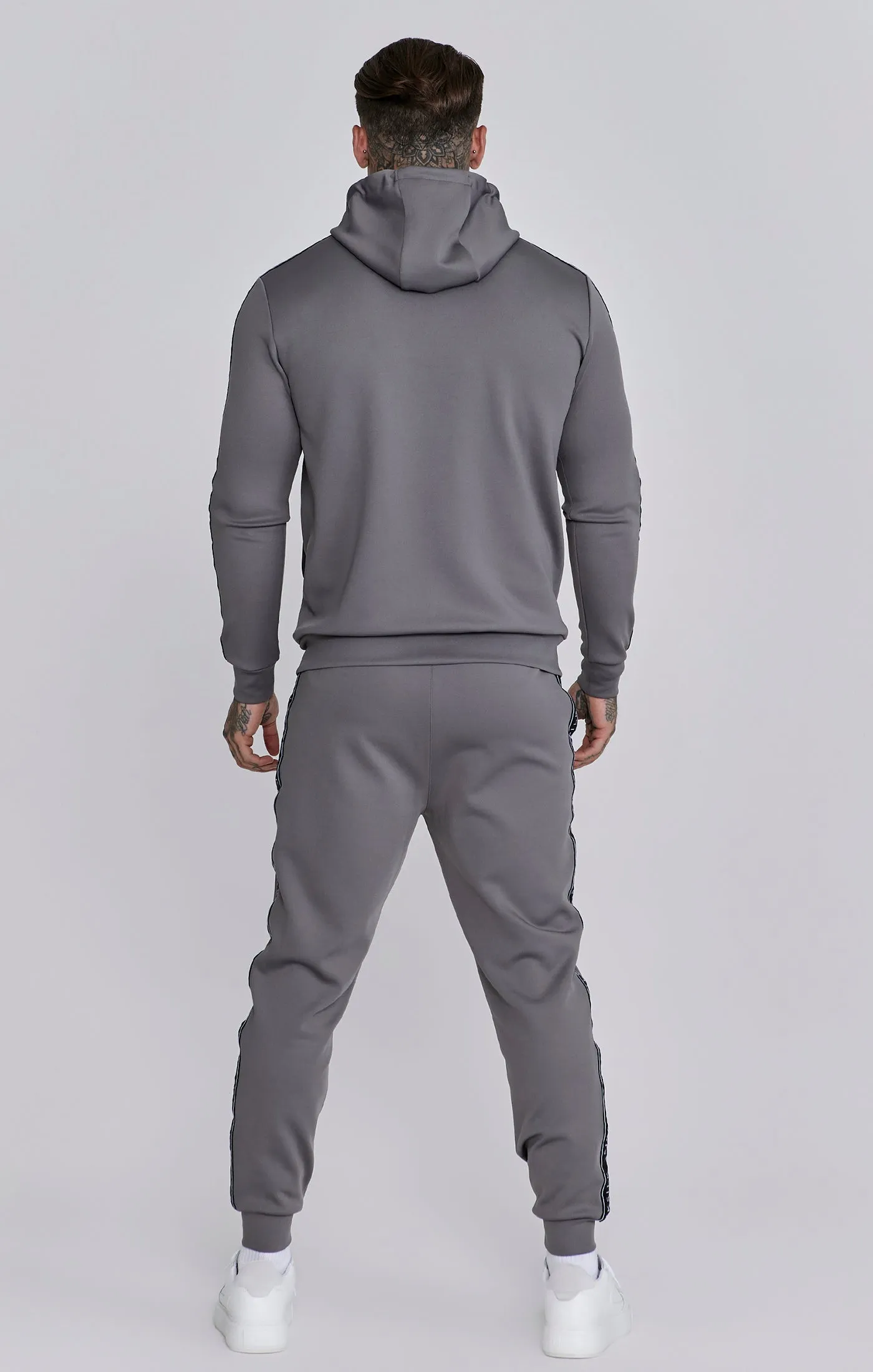 Grey Hoodie and Joggers Set sold by Siksilk product image thumbnail 5