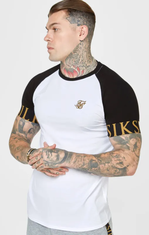 White Dynamic Tech T-Shirt sold by Siksilk