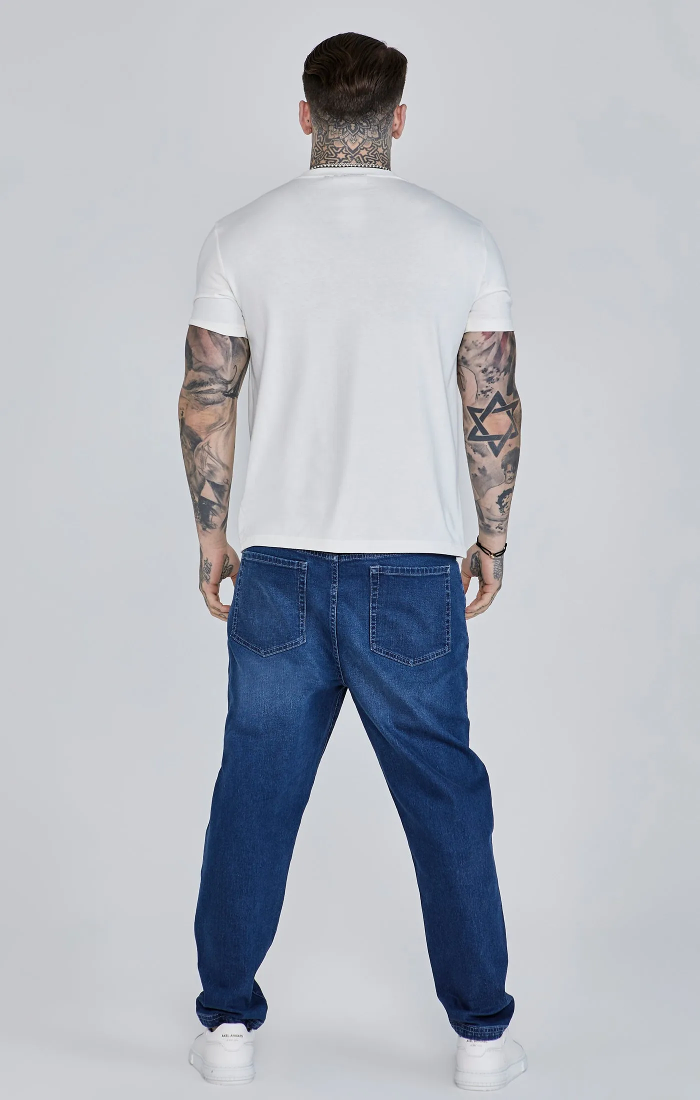 White Relaxed Fit T-Shirt sold by Siksilk product image thumbnail 5