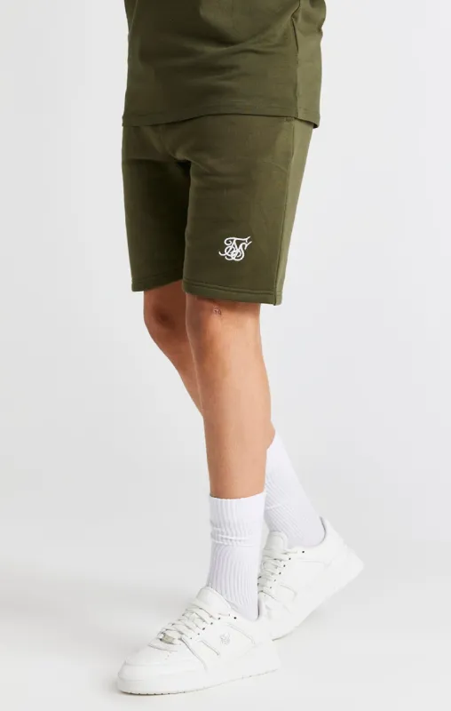 Boys Khaki Fleece Short sold by Siksilk