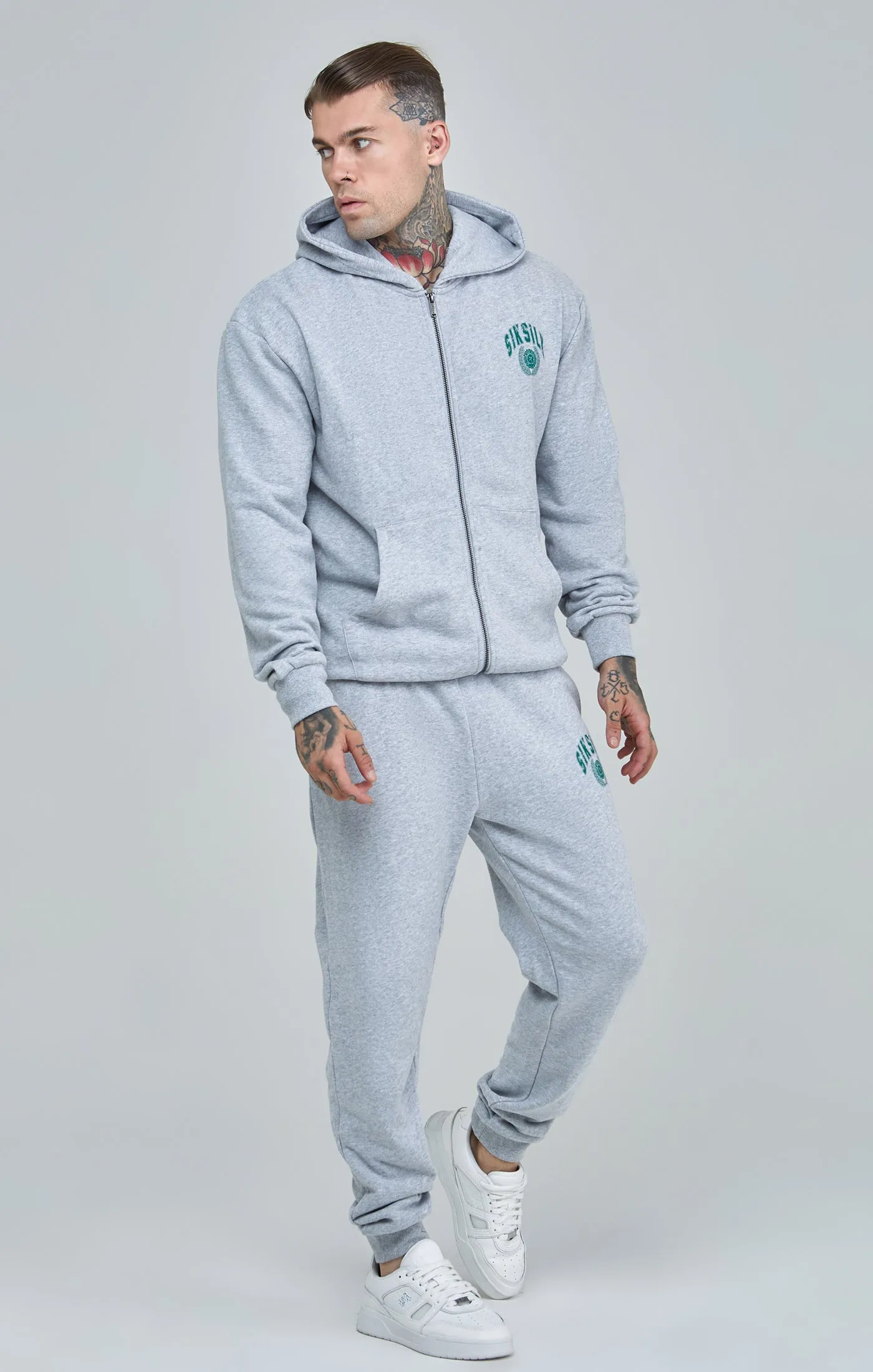 Relaxed Fit Varisty Logo Joggers sold by Siksilk product image thumbnail 2