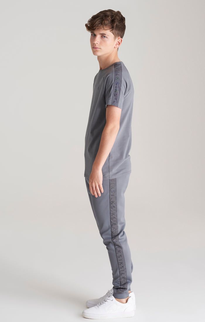 Boys Grey Taped Jogger sold by Siksilk product image thumbnail 6