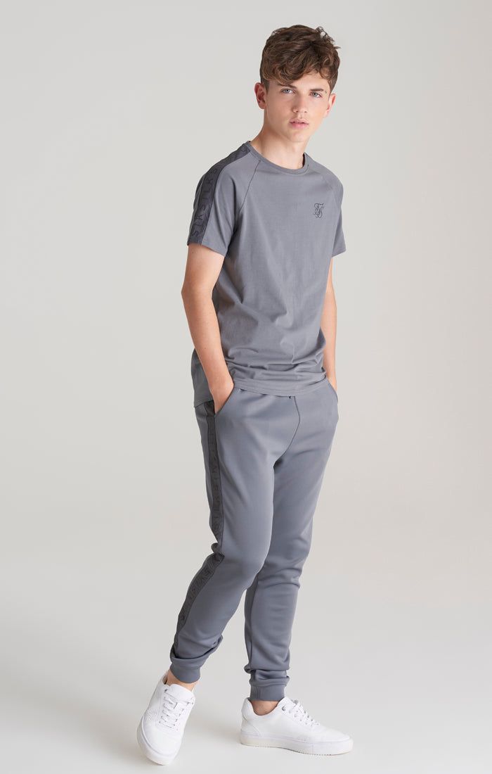 Boys Grey Taped Jogger sold by Siksilk product image thumbnail 5