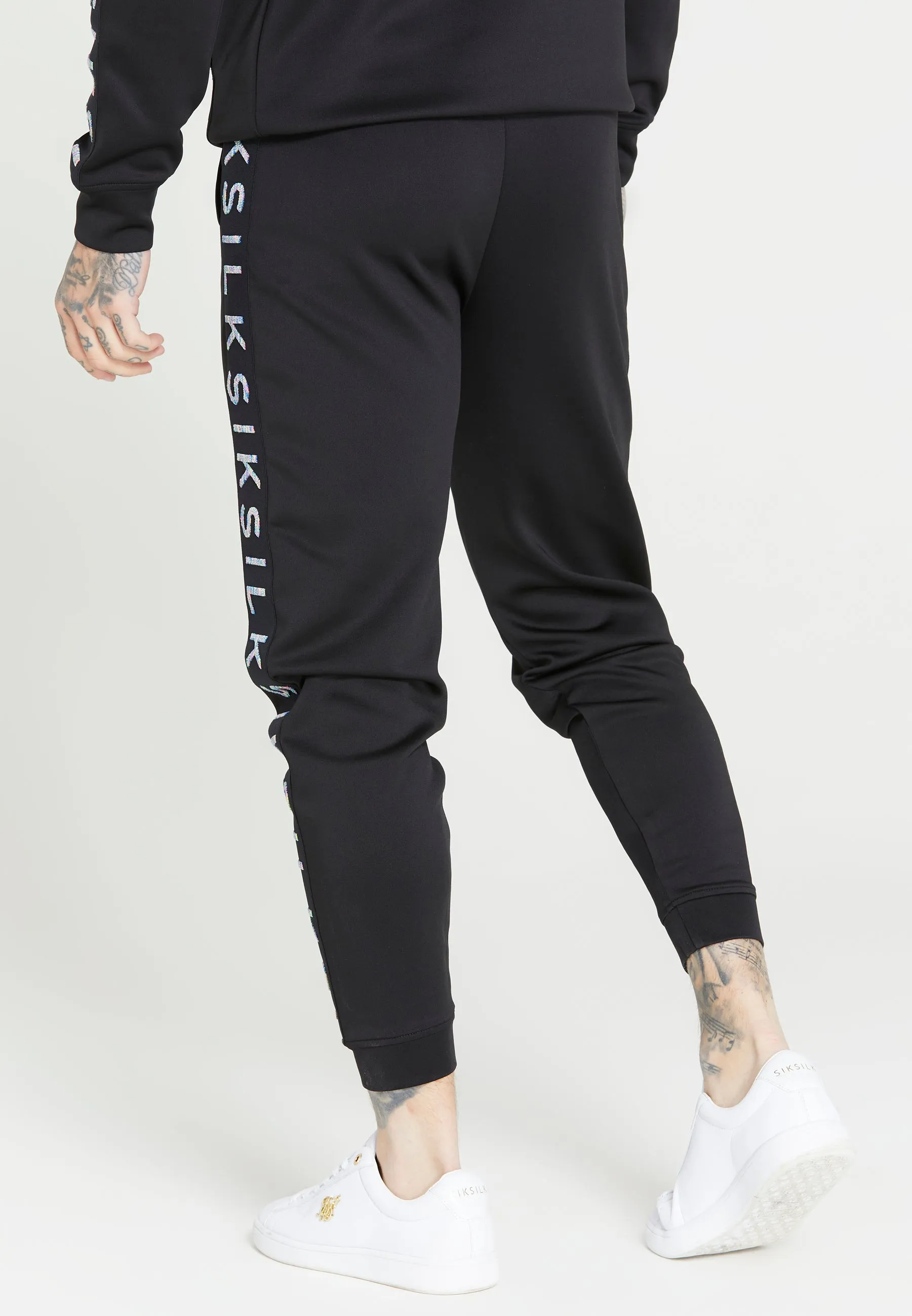 Black Runner Track Pant sold by Siksilk product image thumbnail 3