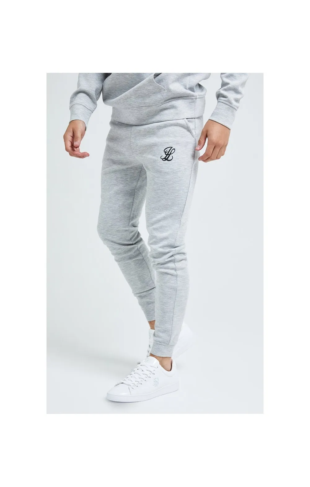 Illusive London Dual Joggers - Grey sold by Siksilk