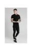 SikSilk Straight Hem Gym Tee - Black sold by Siksilk