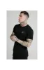 SikSilk Straight Hem Gym Tee - Black sold by Siksilk