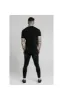 SikSilk Straight Hem Gym Tee - Black sold by Siksilk