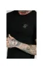 SikSilk Straight Hem Gym Tee - Black sold by Siksilk