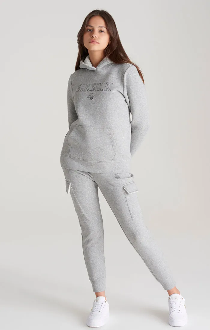 SikSilk Cargo Joggers - Grey Marl sold by Siksilk product image thumbnail 5