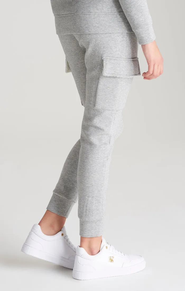 SikSilk Cargo Joggers - Grey Marl sold by Siksilk product image thumbnail 2