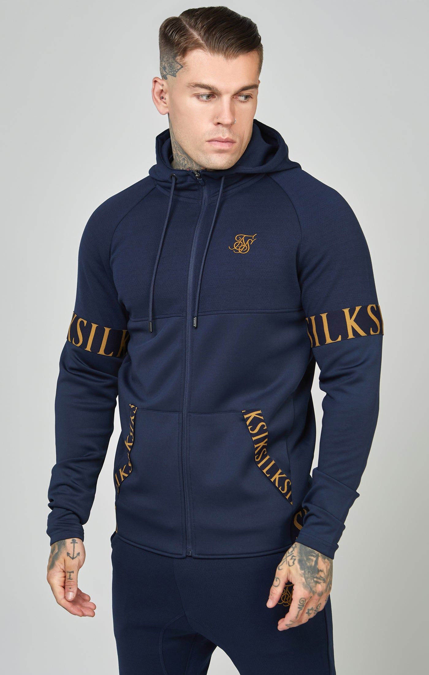 Dynamic Zip Through Hoodie sold by Siksilk product image thumbnail 4
