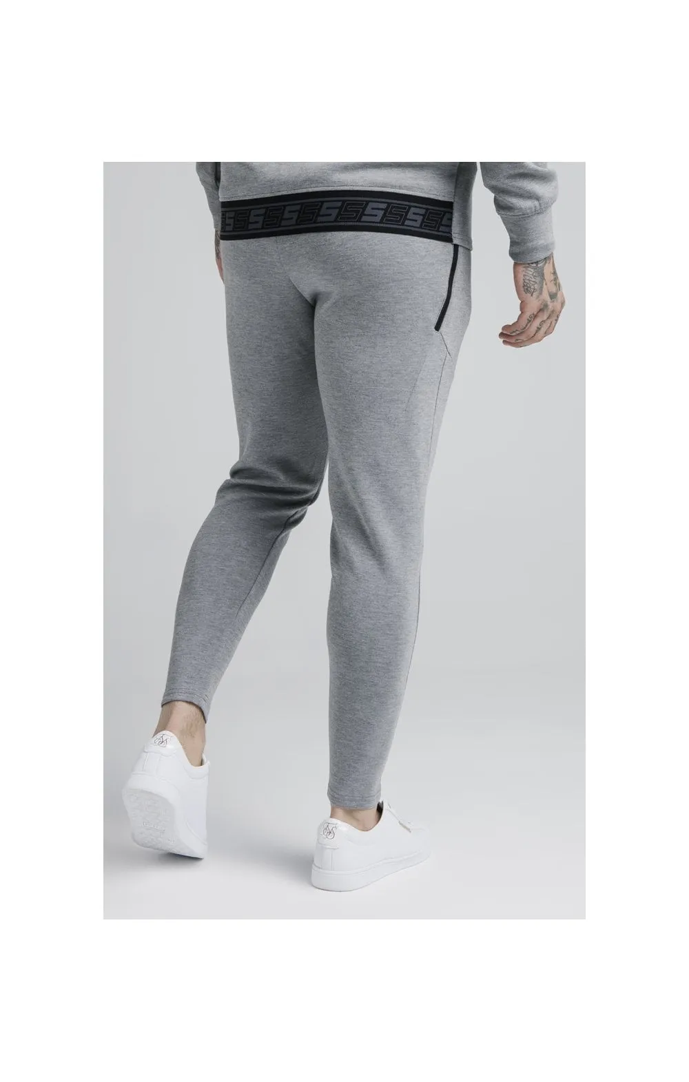 SikSilk Exhibit Function Pants - Grey Marl sold by Siksilk product image thumbnail 3