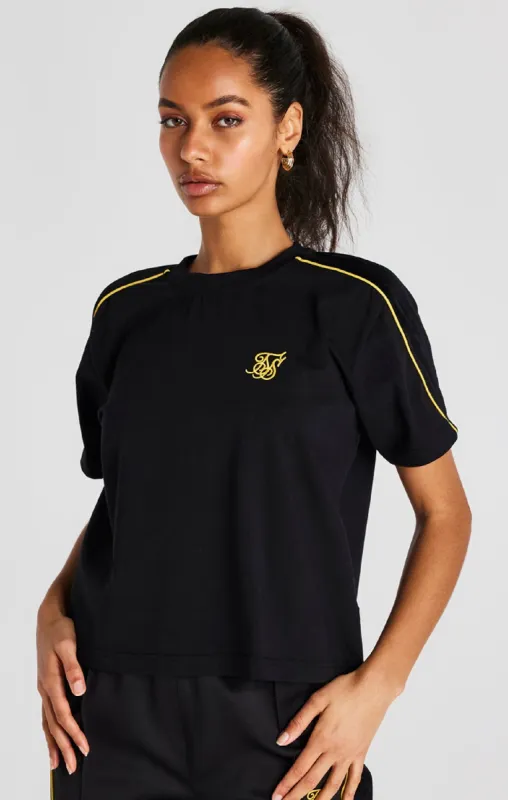 Black T-Shirt sold by Siksilk