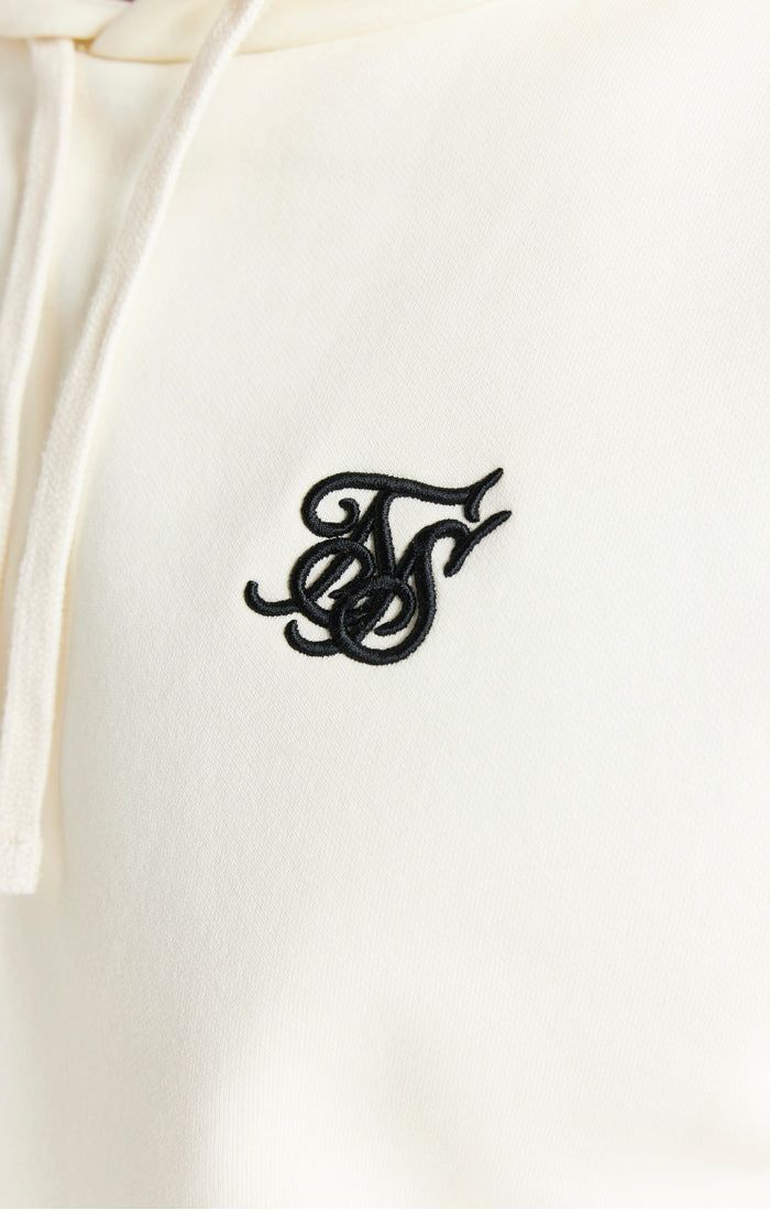 Ecru Essential Overhead Hoodie sold by Siksilk product image thumbnail 2