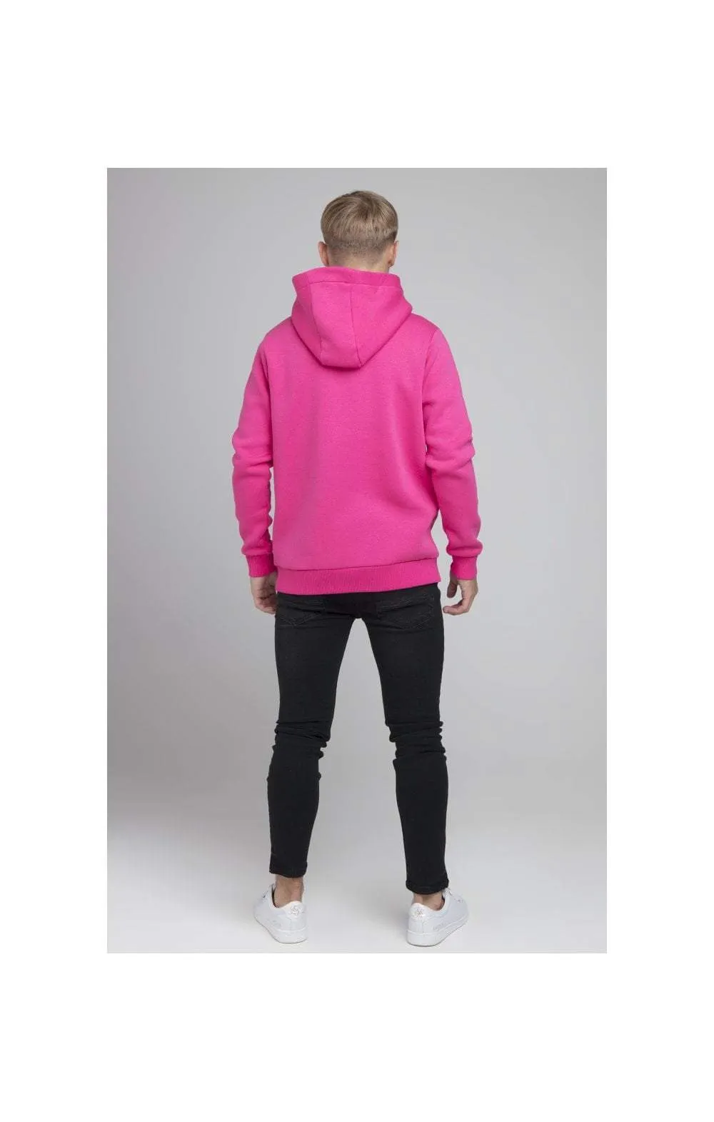 Illusive London Overhead Hoodie - Pink sold by Siksilk product image thumbnail 3