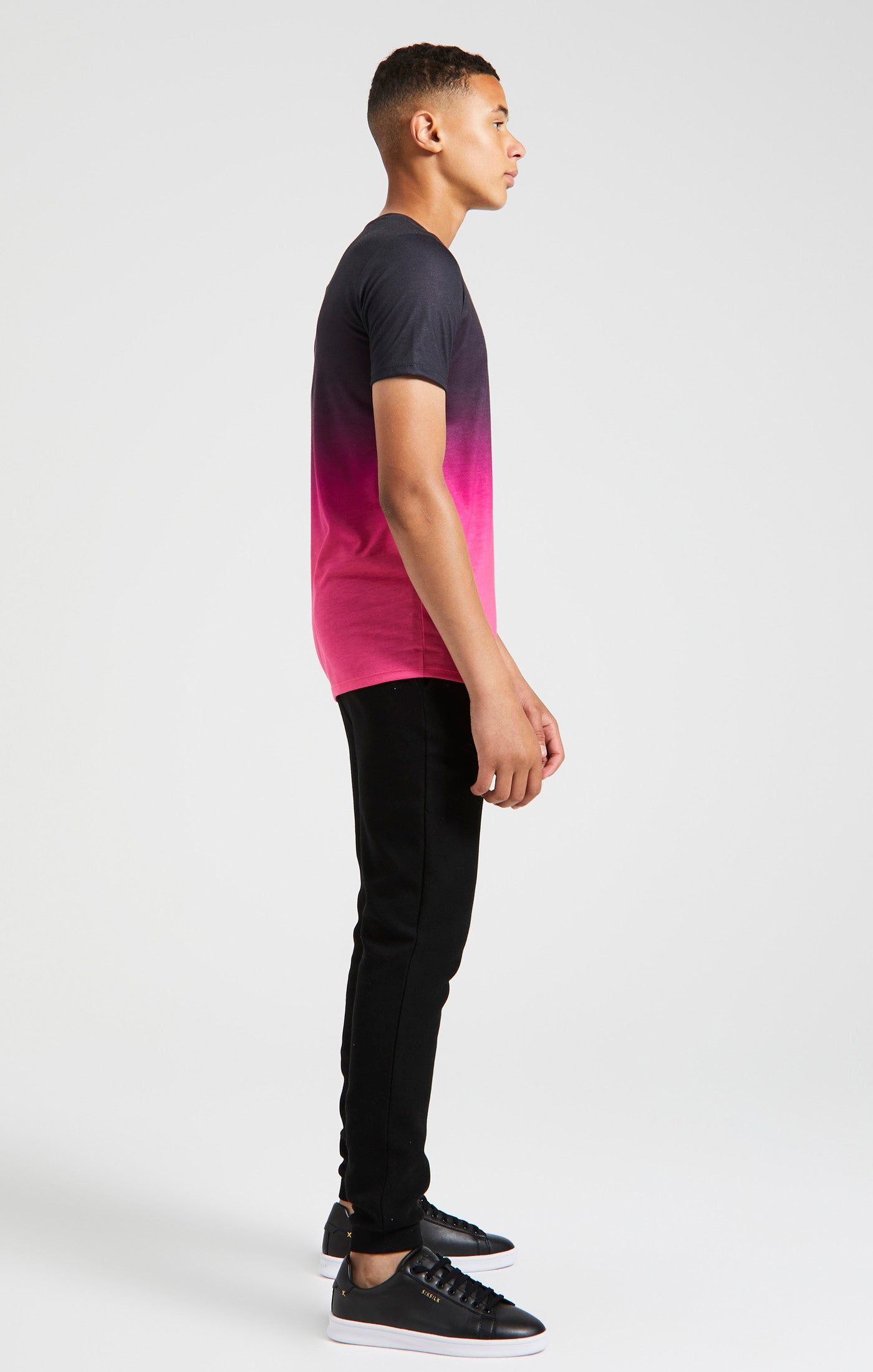 Boys Messi x SikSilk Pink Fade T-Shirt sold by Siksilk product image thumbnail 5