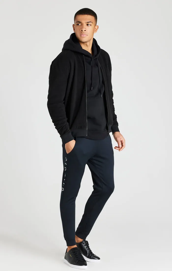 Black Reflective Bomber Jacket sold by Siksilk product image thumbnail 4