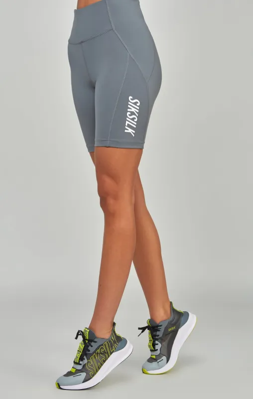Grey Sports Essential Cycling Short sold by Siksilk