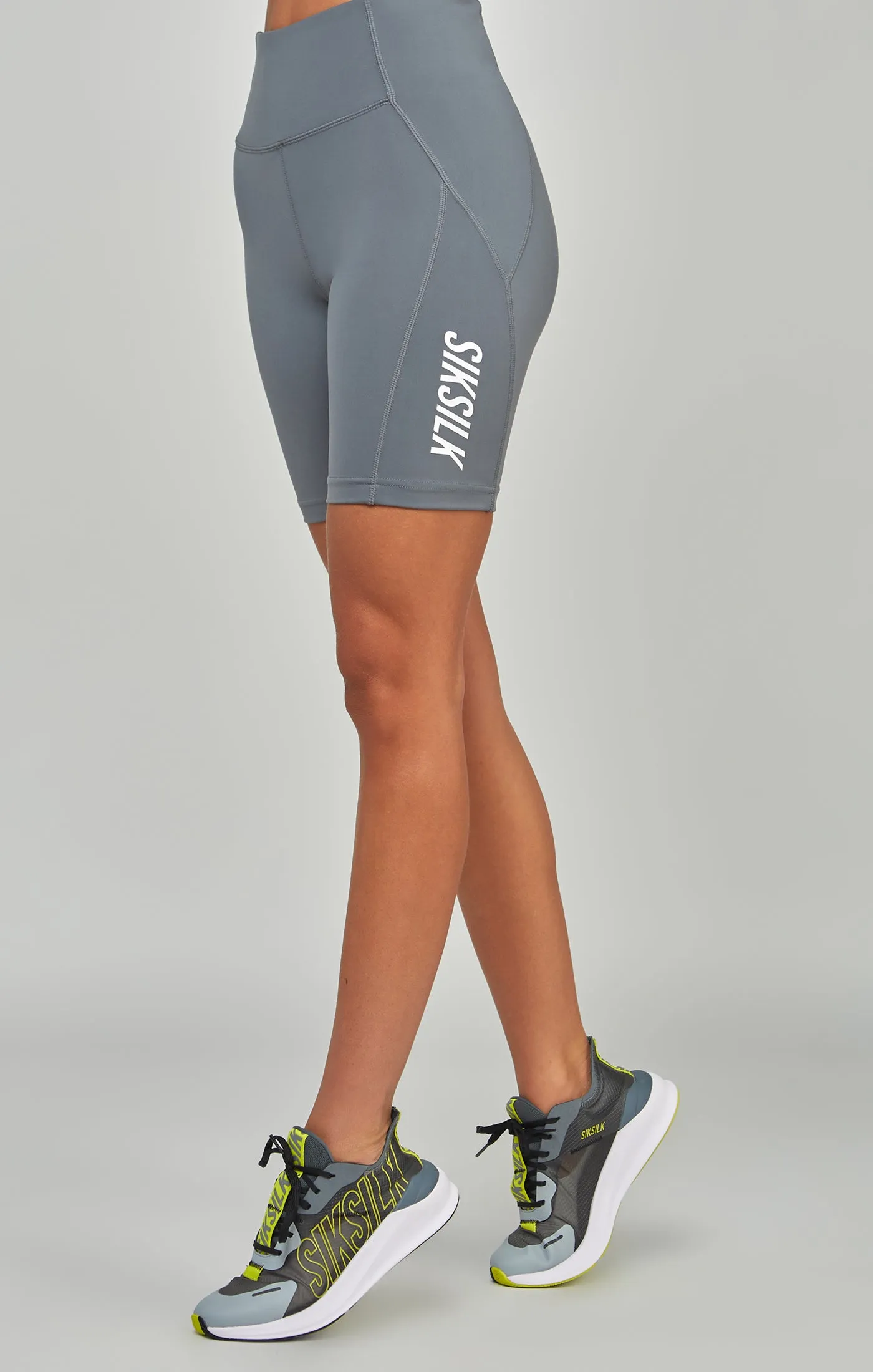 Grey Sports Essential Cycling Short sold by Siksilk
