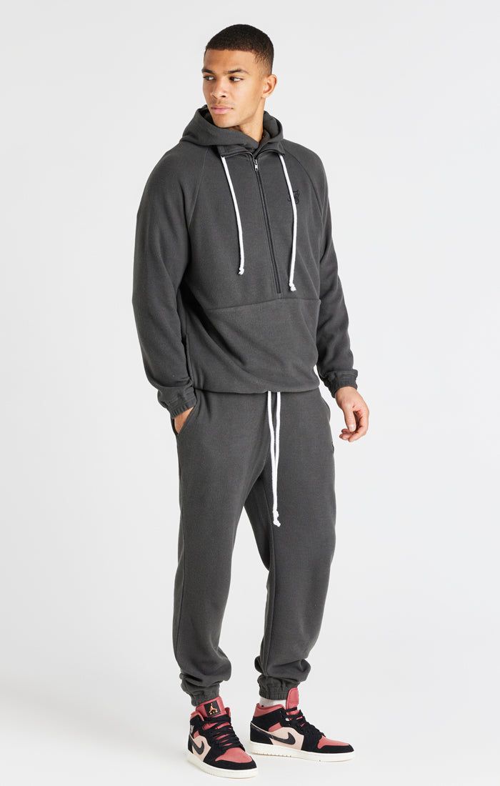 Grey Half Zip Rib Funnel sold by Siksilk product image thumbnail 4