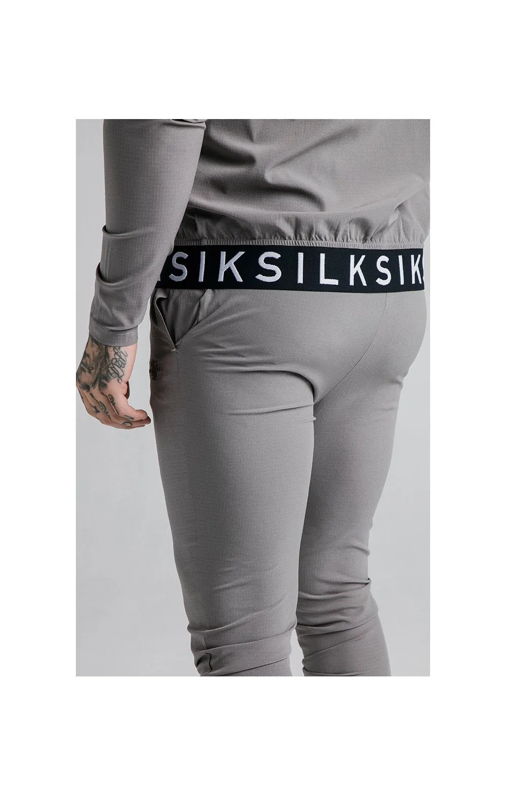 SikSilk Agility Poly Ripstop Track Pants - Grey sold by Siksilk product image thumbnail 2
