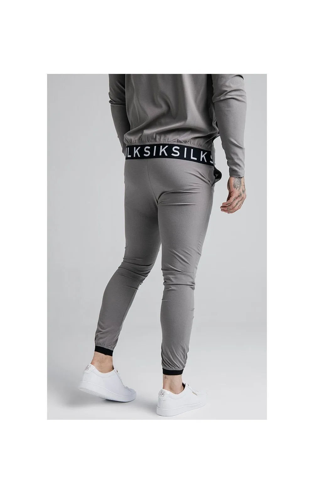 SikSilk Agility Poly Ripstop Track Pants - Grey sold by Siksilk product image thumbnail 3