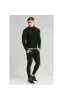 SikSilk L/S Brushed Rib Knit Turtle Neck - Black sold by Siksilk