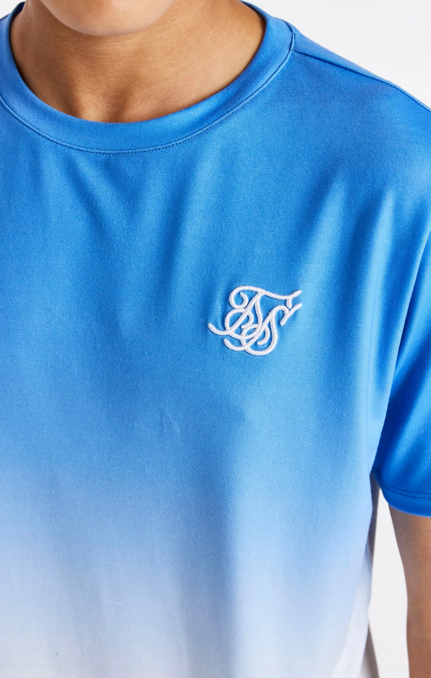 Boys Blue Fade T-Shirt sold by Siksilk product image thumbnail 2