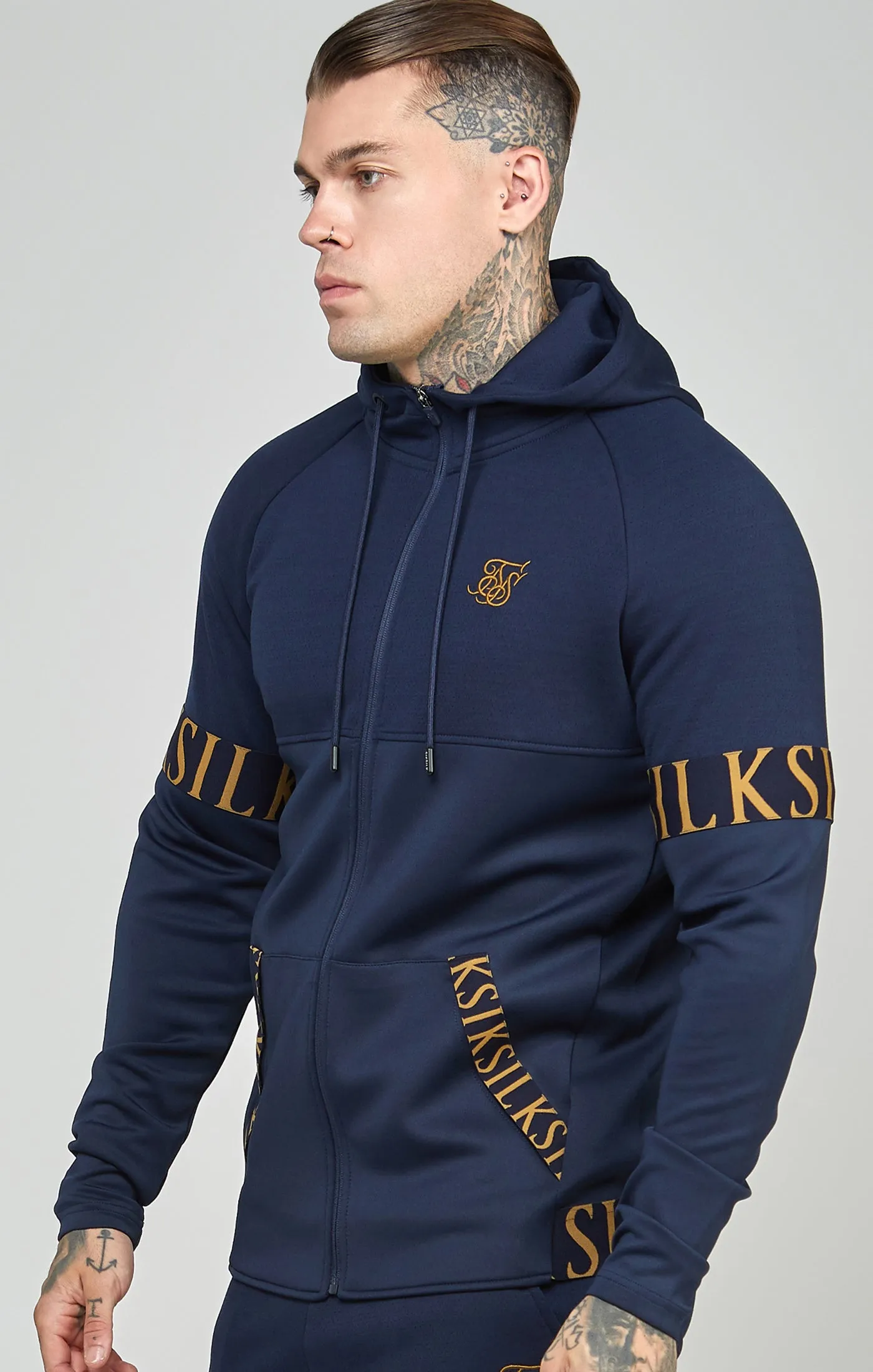 Dynamic Zip Through Hoodie sold by Siksilk