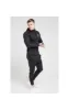 Black Creased Nylon Pant sold by Siksilk