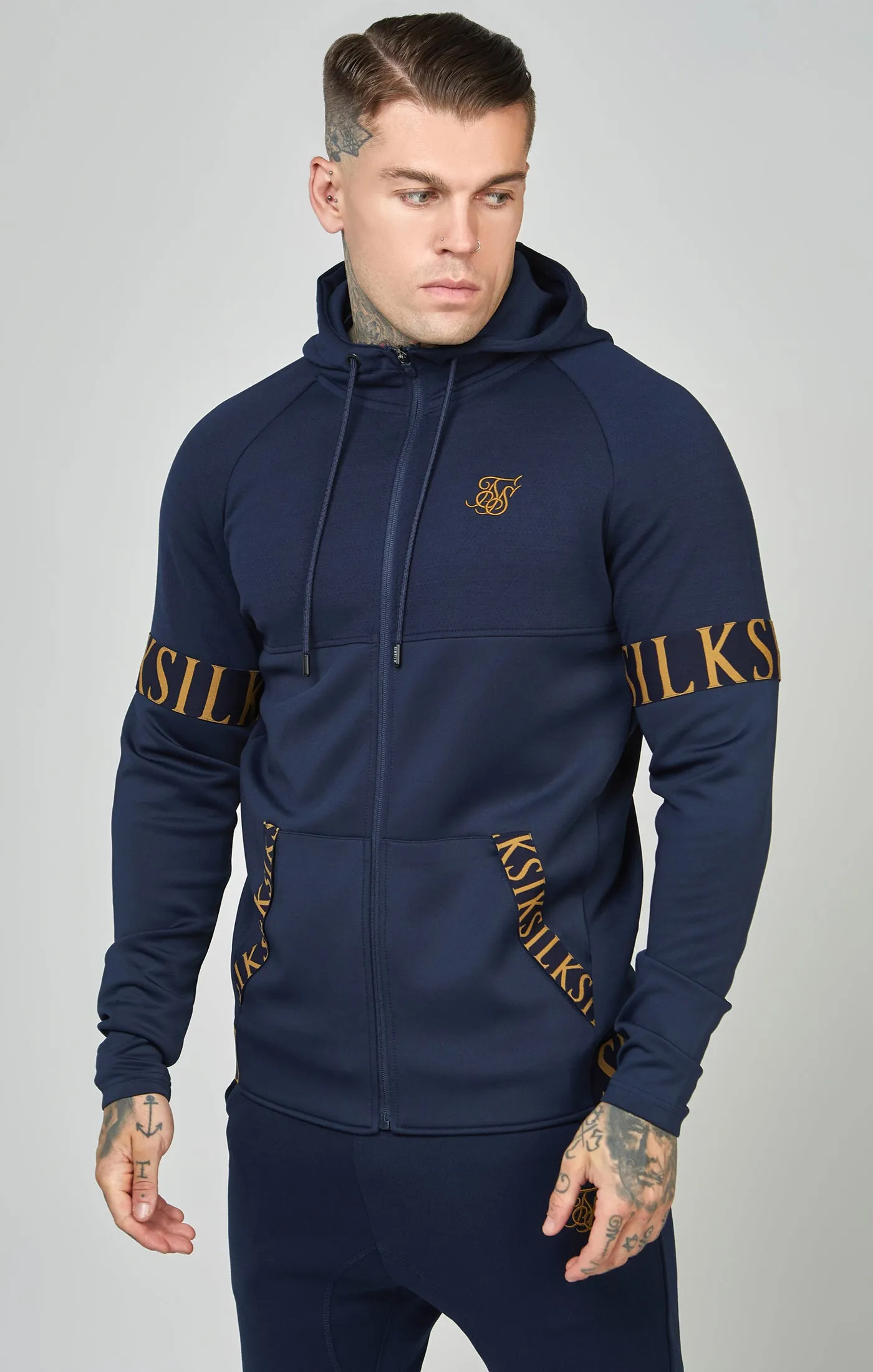 Dynamic Zip Through Hoodie sold by Siksilk product image thumbnail 4