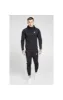 Black Creased Nylon Pant sold by Siksilk