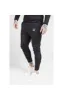 Black Creased Nylon Pant sold by Siksilk