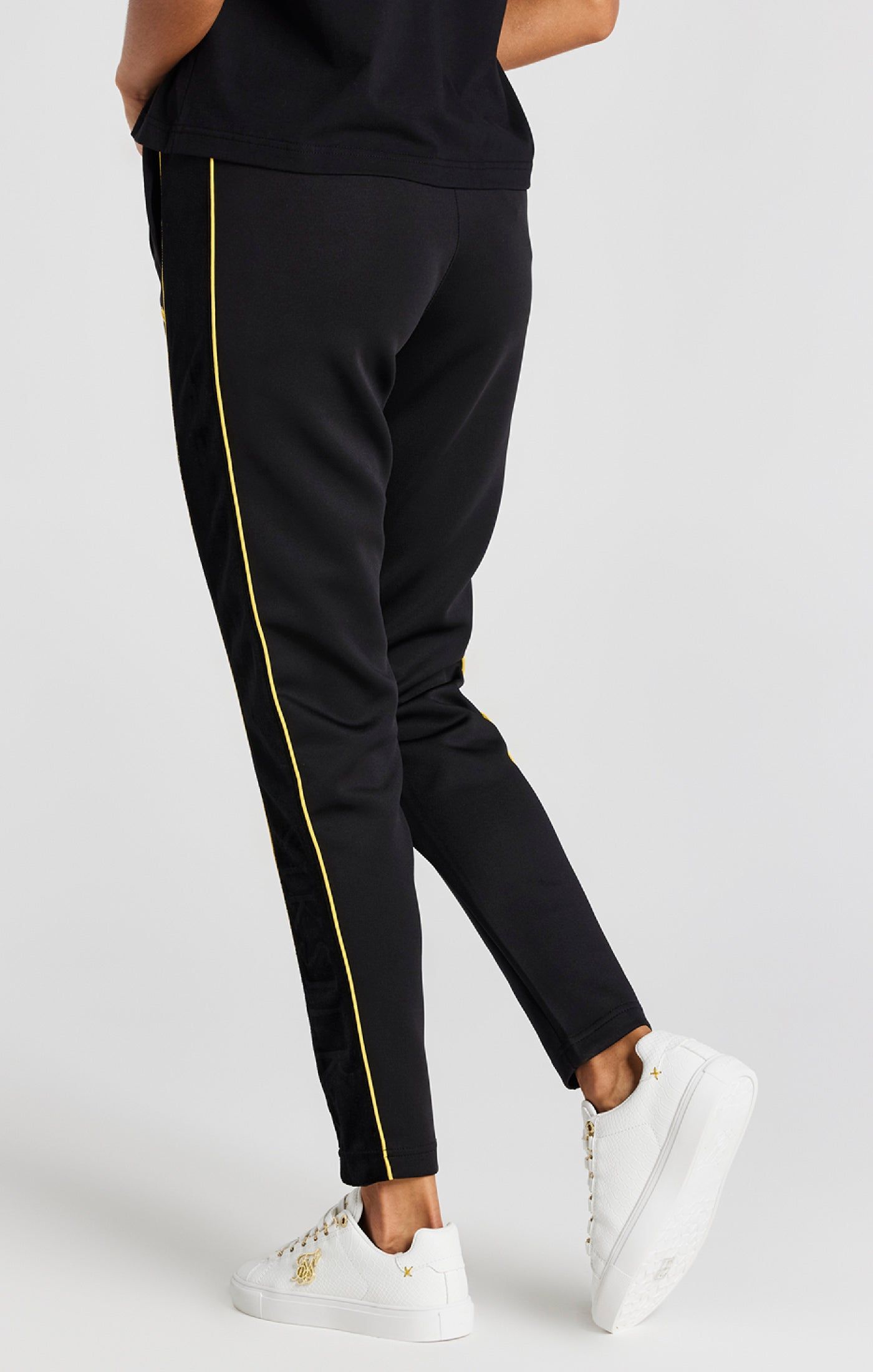 Black Track Pant sold by Siksilk product image thumbnail 4