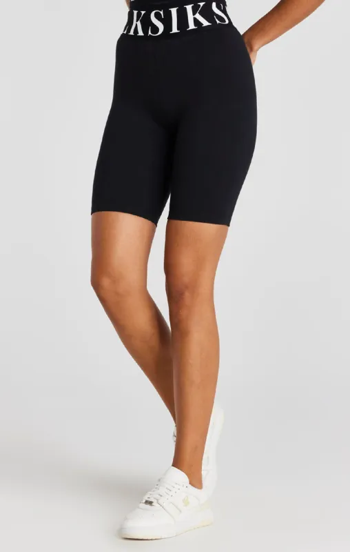 Black Tape Cycle Short sold by Siksilk