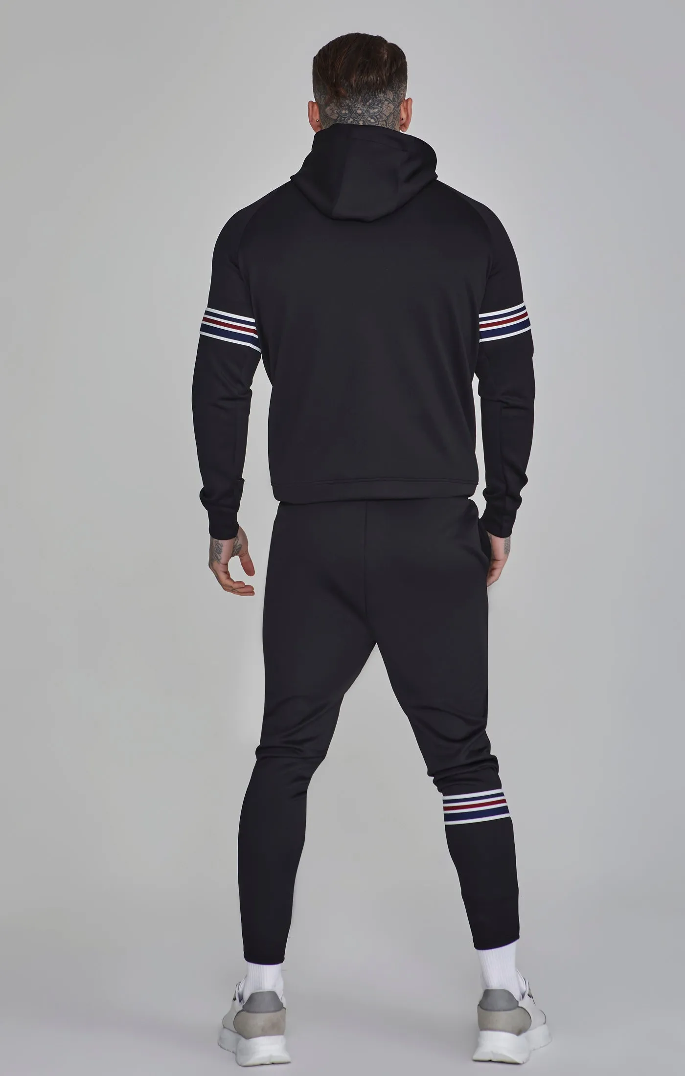 Black Quarter Zip Hoodie sold by Siksilk product image thumbnail 5