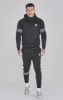 Black Quarter Zip Hoodie sold by Siksilk