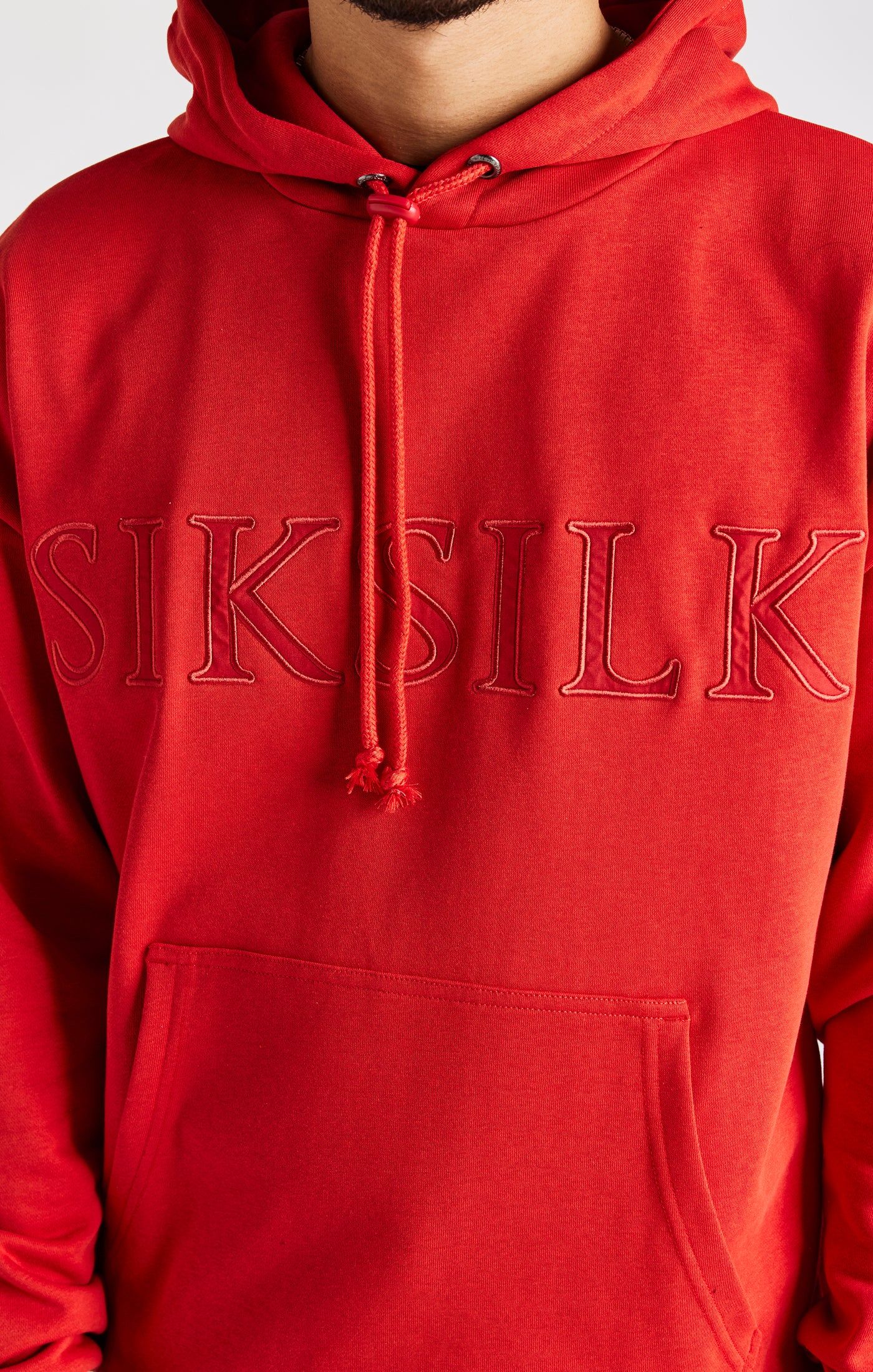 Red Applique Hoodie sold by Siksilk product image thumbnail 2