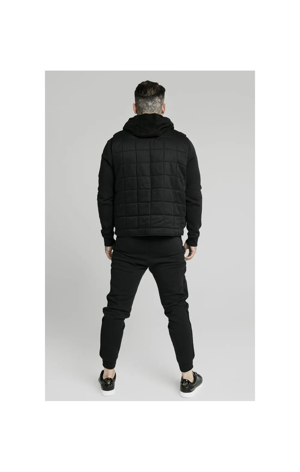 SikSilk Farmers Gilet - Black sold by Siksilk product image thumbnail 5