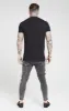 Grey Distressed Taped Skinny Denim sold by Siksilk