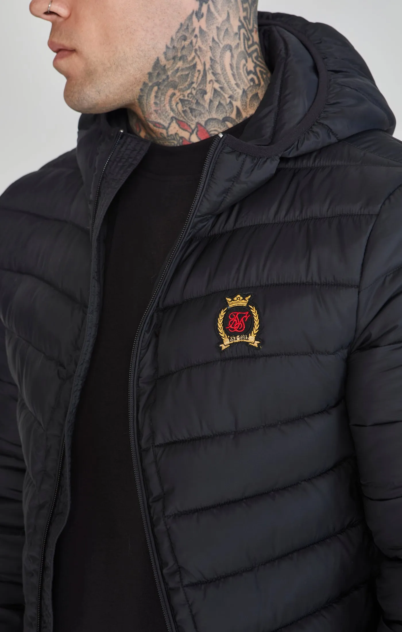 Black Bubble Jacket sold by Siksilk product image thumbnail 3