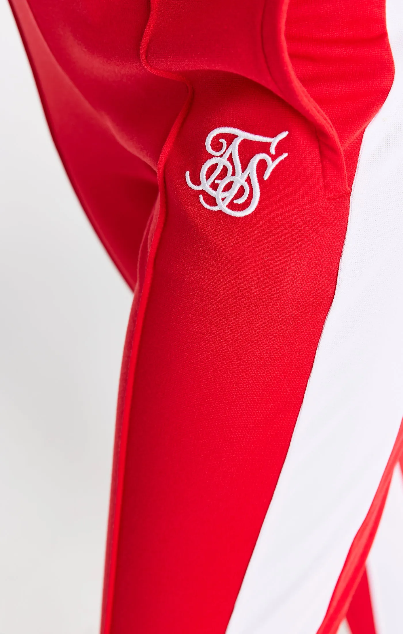 SikSilk Retro Element Track Pants - Red sold by Siksilk product image thumbnail 4